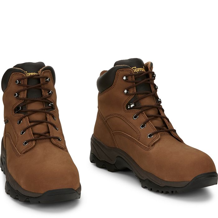 Shop Graeme 6" Waterproof Comp Toe Hiker in brown
